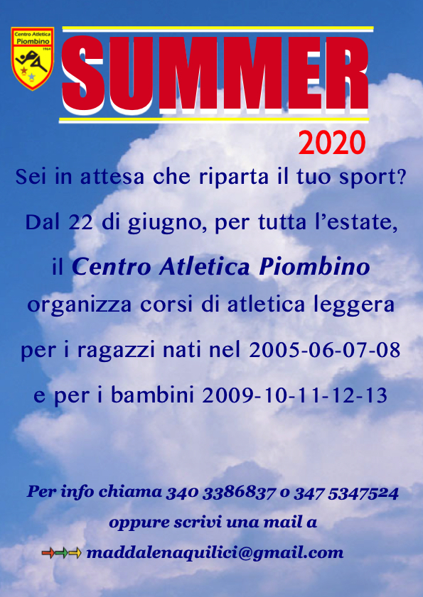 corsi estivi 2020 cap